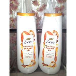 Dove Limited Edition Cinnamon Pumpkin Pie Body Wash, Set of 2